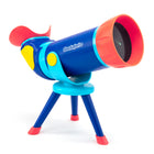 Educational Insights GeoSafari Jr. Talking Space Explorer Play Telescope - Multicolor-Amazing images & videos! Little space lovers will view more than 120 crystal-clear images and 13 videos straight from the cosmos in stunning high definition. Includes kid-tough telescope with LCD screen, 120+ images, 13 videos, 200 fun space facts and quiz questions. Requires 3 AA batteries (not included)