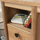 Sauder 43"W Dover Edge Desk - Timber Oak-6
