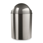 Umbra Mezzo Can, Brushed Silver and Gunmetal-Capacity of 10L