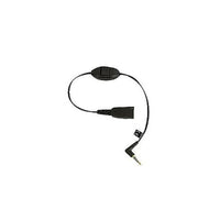 Jabra Quick Disconnect to 2.5mm Jack Cord with Push-to-Talk (8800-00-55)-To connect a Jabra Quick Disconnect headset to phones with a 2.5 mm jack interface