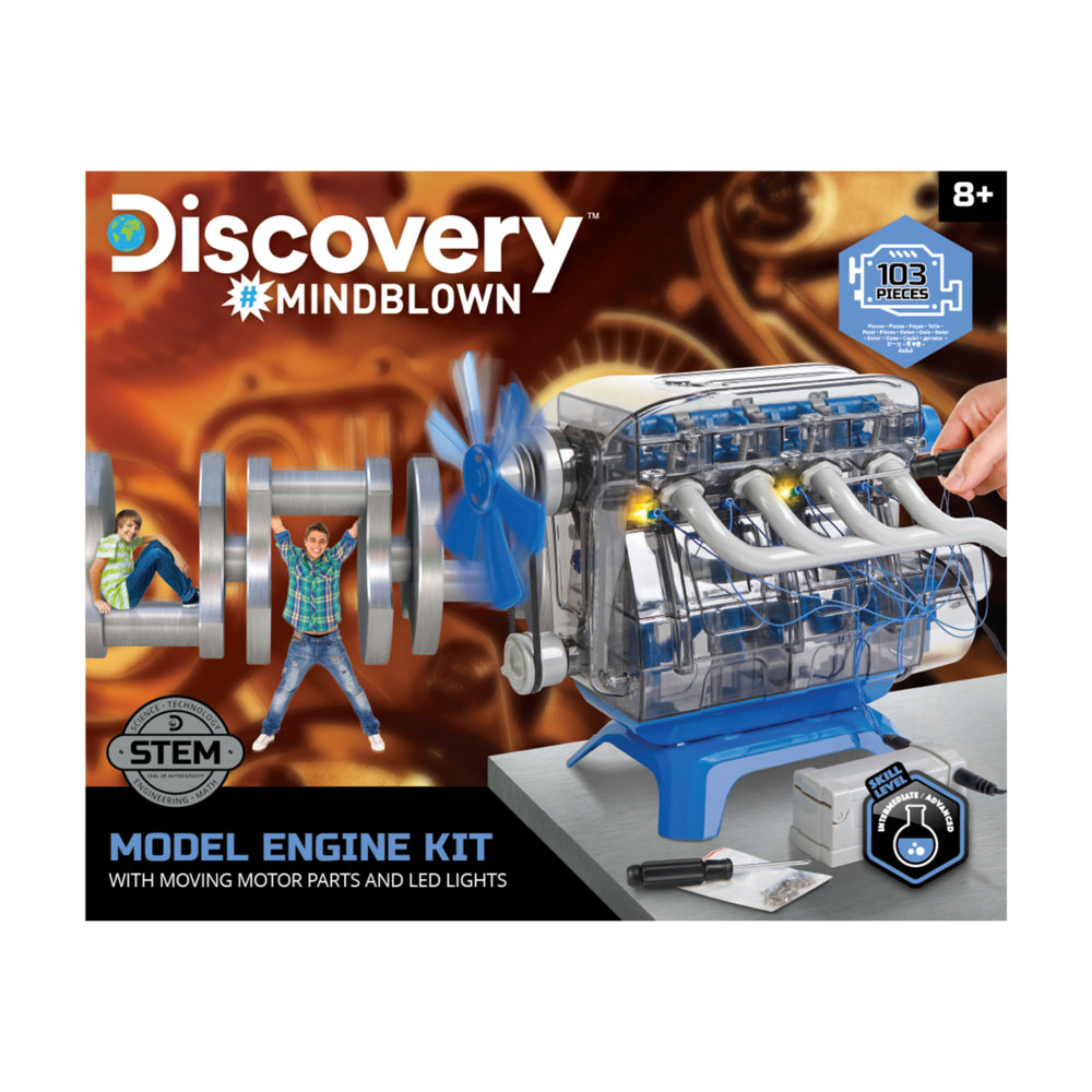 Kid Engine Models Discovery Mindblown Kids Model Engine Kit | staples.ca
