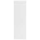 JAM Paper Cello Sleeves with Self Adhesive Closure, #12, 4 7/16 x 12.25, Clear, 1000 Pack (NUM12CELLOB)-Clear