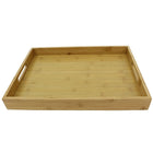 Cathay Importers Bamboo Rectangle Tray, Large (EC-23-0143)-Carbonized bamboo
