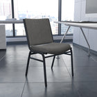 Flash Furniture HERCULES Series Heavy Duty Stack Chair - Grey-.625'' Thick Plywood Seat