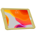 CTA Digital Magnetic Splash-Proof Case with Metal Mounting Plates for 10.2" iPad 7 and 8, Air 3 and 10.5" Pro - Yellow-Tested military grade certified (MIL-STD-810G) for increased durability