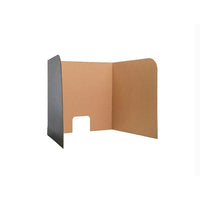 Flipside Computer Lab Privacy Screen, Large, 3/Pack-Measure 70" wide x 23" high x 0.125" overall with middle panel 26" wide x 23" high and side panels 22" wide x 23" high.