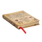 Paperblanks Hardcover Journals - Mini - Lined - Flemish Rose-Book edge printing
