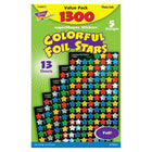 Trend Enterprises Supershapes Stickers, Colourful Foil Stars, 3900 Pack (T-46912)-Design: Stars