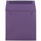 JAM Paper 5.5" x 5.5" Square Envelopes, Dark Purple, 1000 Pack (263914942b)-Purple paper envelope