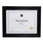 kieragrace Lucy Document Frame, 8.5" x 11", Black, Silver Beading, 12 Pack-Holds 8.5x11" document