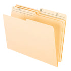 Pendaflex File Folders with 1/2 Cut Tab - Legal Size - Manila - 100 Pack-Durable grade stock for superior durabilty