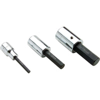 Gray Tools 12mm X 1/2" Drive, Standard Length Hex Head, Chrome Finish Socket-Size: 12mm