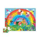 Crocodile Creek - Puzzle Au-dessus de l'arc-en-ciel - 36 pièces-Les pièces du puzzle sont faites de carton solide et de haute qualité qui ne se déchirera pas et ne se cassera pas. Imprimé avec des encres à base de soja.