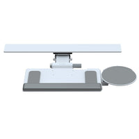 Humanscale 6G Keyboard System, White-Patented keyboard systems have effortless height and angle adjustment