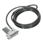 Targus DEFCON Ultimate Resettable Laptop Combination Lock-360 degree rotating head