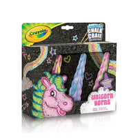 Crayola Unicorn Sidewalk Chalk - 3 Pack-Includes 3 unicorn horn sidewalk chalk sticks