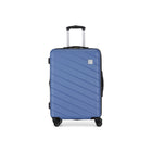 BondStreet Skyline  26" Hardside Spinner Luggage - Coronet Blue-Telescopic trolley handle with multi-stage locking heights