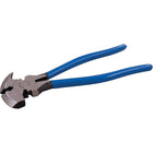 Gray Tools Fencing Plier & Staple Puller, 11" Long-One side of the dual-function head has a corrugated hammer for driving staples, the other has a sharp point for pulling staples.