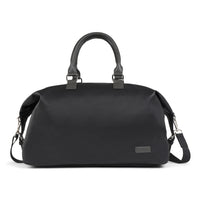 Bugatti Contrast Collection Duffle Bag - Pebble PU-Made with pebble grain vegan leather