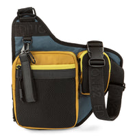 Bugatti x Edition22 - Frontal Crossbody Bag - Recycled Polyester - Multi Coloured-Travel Crossbody Bags