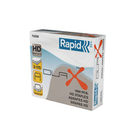 Rapid DUAX Heavy Duty Staples - 1000 Pack-Duax staples are especially designed for the Rapid Heavy duty Rapid Duax stapler
