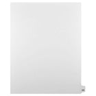 Mark Maker Legal Exhibit Index Tab White Single Tabs, 1/25th Cut, Letter Size, No Holes, Number 200, 25 Pack-White Single Tabs, 1/25th Cut