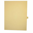 Mark Maker Legal Exhibit Index Tab Buff Single Tabs, 1/15th Cut, Letter Size, No Holes, Letter X, 25 Pack-Buff Single Tabs, 1/15th Cut