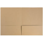 JAM Paper Premium Paper Cardstock Two Pocket Presentation Folders, Brown Kraft Paper Bag, 12 Pack (5166617481dg)-Size: 9" x 12"