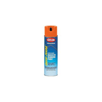 Krylon Industrial Quik-Mark Fluorescent Red/Orange Waterbased Marking Paint 17oz (A03650)-Paint Colour: Fluorescent Red/Orange