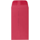 JAM Paper #7 Coin Envelopes, 6.5 x 3.5, Brite Hue Red Recycled, 1000 Pack-Red Envelopes