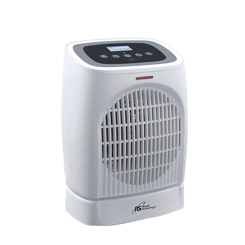 Royal Sovereign HFN-50D Digital Oscillating Fan Heater - White | staples.ca