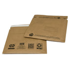 Earth Hugger Paper Protective Mailer - Size #2 - Brown - 9.5" x 9.875"-Brown kraft mailer