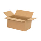 Corrugated Shipping Box - 20" L x 20" W x 4" H - 32ECT - 15 Pack-Brown/Kraft