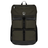 Lencca Logan 17" Laptop Travel Backpack - Green-Fits a range of 13", 15.6, 17" & 18" laptops