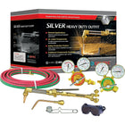 Gentec Silver Heavy-Duty Welding & Cutting Outfi Ts-Cuts To 1/2"