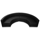 Flash Furniture HERCULES Alon Black LeatherSoft Reception Configuration, 4 Pieces-Contemporary Reception Set