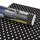 Pacon Fadeless Bulletin Board Art Paper - 48" W x 50' L - Black/White-Classic Dots Design
