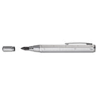 Troika - Contruction Carpenter's Pencil - 5,6mm - HB - Silver-With 5.6 mm HB leads (automatic pencil), legible scales, and integrated sharpener