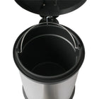 Futech RB-12L Rubbish Bin, 12 Liter, 15-1/2" x 11" x 11", Stainless Steel-Inner bin with separate handle
