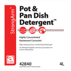 StrongArm Pot and Pan Dish Detergent - 4L-12.25" x 5.75" x 5.75"