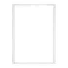 Quartet Magnetic Dry-Erase Board - White Frame - 11" x 17"-Lightweight plastic frame