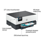 HP OfficeJet Pro 9110b Wireless Colour Inkjet Printer-Upgraded Features: Fast colour printing, auto 2-sided printing, and a 250-sheet input tray