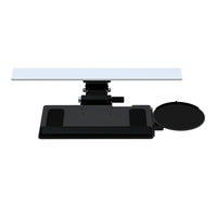 Humanscale 6G Keyboard System, Black-Patented keyboard systems have effortless height and angle adjustment