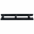 JAM Paper Metal 3 Hole Punch - Black - 10 Sheet Capacity-The scraps from punching holes will be trapped in the handy tray on the bottom, ensuring there will be no more mess on your desk