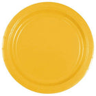 JAM Paper Round Paper Party Plates - Small - 7 Inch - Yellow - 50 Pack-Colour: Yellow | Easily match your party theme with colourful plates