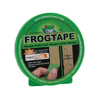 FrogTape Multi-Surface Painter's Tape, 0.94" x 60 yd, Green-Can be used on cured painted walls, wood trim, glass and metal