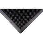 Zenith Safety Scraper Mat, 2-2/3' x 3-1/4', Black (SFQ528)-Width: 2-2/3'