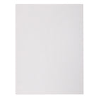 North American Paper Inc. Construction Paper - 18" x 24" - White - 48 Sheets-Perfect for projects or arts & crafts