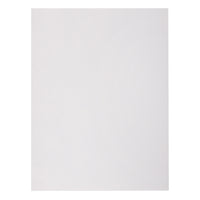 North American Paper Inc. Construction Paper - 18" x 24" - White - 48 Sheets-Perfect for projects or arts & crafts