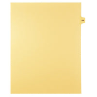 Mark Maker Legal Tabs - Letter Size - Buff - 1/15th cut - 25 tabs per package - 5 packages Pack - Number 198-Buff SingleTabs